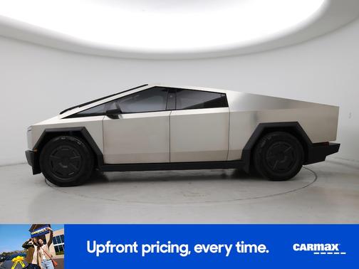 Silver 2025 Tesla Cybertruck