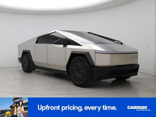 Silver 2025 Tesla Cybertruck