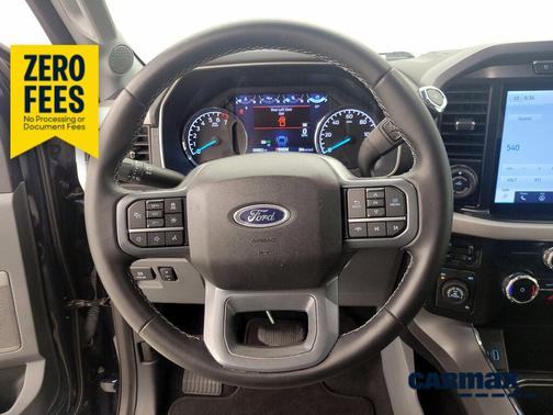 Blue 2023 Ford F-150 XLT
