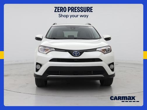 White 2016 Toyota RAV4 Hybrid Limited