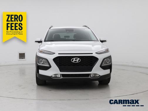 White 2021 Hyundai KONA SEL Plus