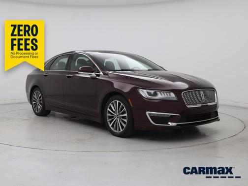 Burgundy 2018 Lincoln MKZ Premiere