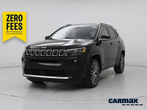 Black 2022 Jeep Compass Limited