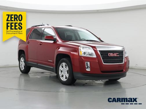 Red 2015 GMC Terrain SLE