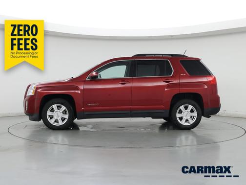 Red 2015 GMC Terrain SLE