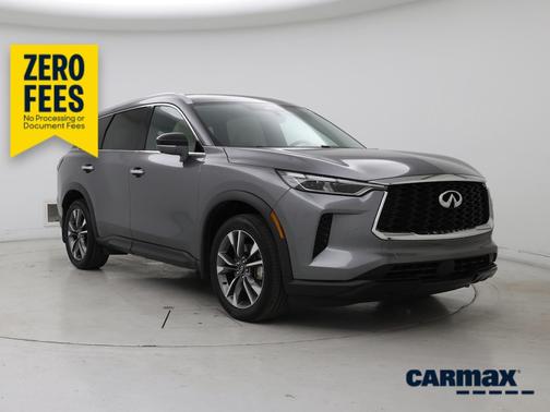 Gray 2023 INFINITI QX60 Luxe