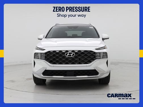 White 2022 Hyundai SANTA FE Calligraphy