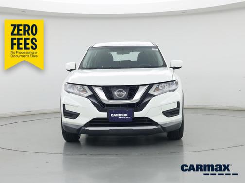 White 2017 Nissan Rogue S