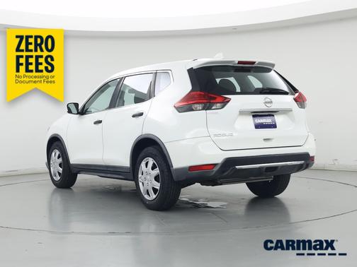 White 2017 Nissan Rogue S