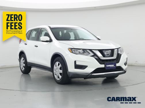 White 2017 Nissan Rogue S