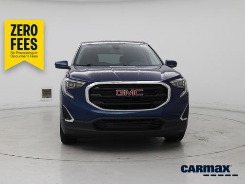 Blue 2020 GMC Terrain SLE