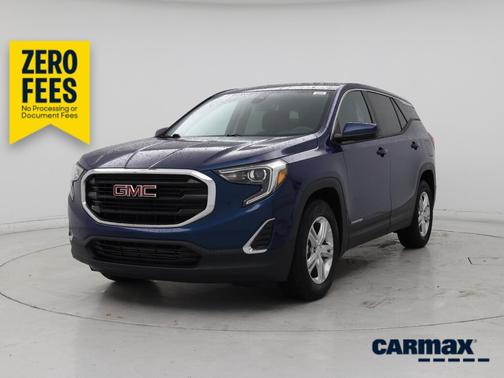 Blue 2020 GMC Terrain SLE