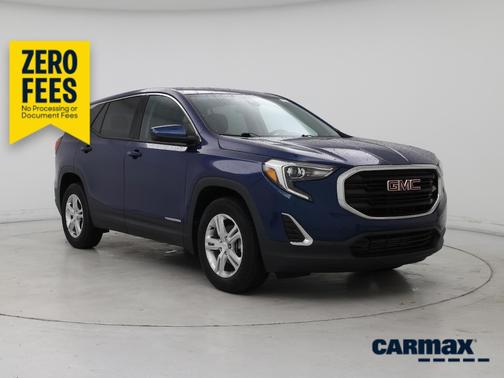 Blue 2020 GMC Terrain SLE
