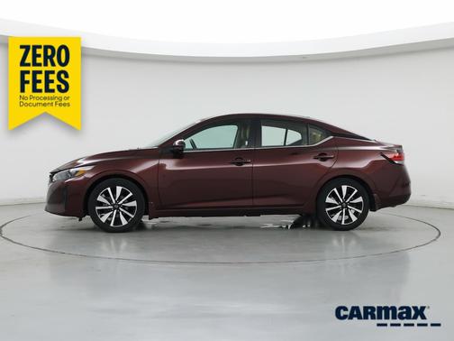 Burgundy 2024 Nissan Sentra SV