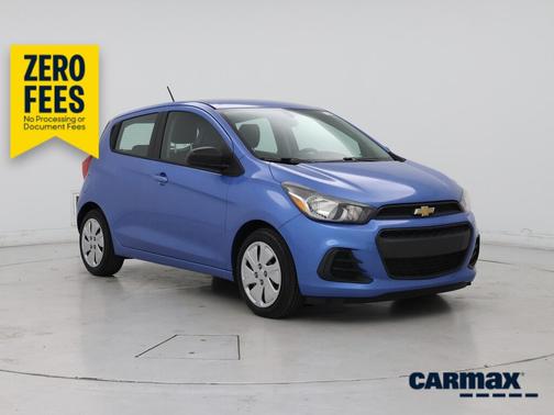 Blue 2018 Chevrolet Spark LS