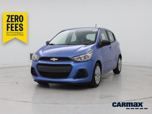 Blue 2018 Chevrolet Spark LS