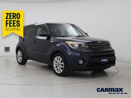 Blue 2017 Kia Soul +