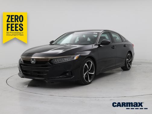 Black 2022 Honda Accord Sport SE