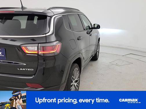 Black 2023 Jeep Compass Limited