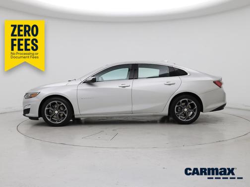 Silver 2022 Chevrolet Malibu LT