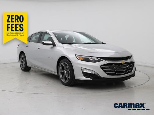 Silver 2022 Chevrolet Malibu LT