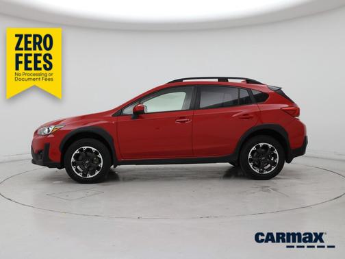 Red 2021 Subaru Crosstrek Premium