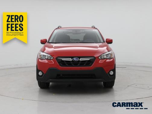 Red 2021 Subaru Crosstrek Premium