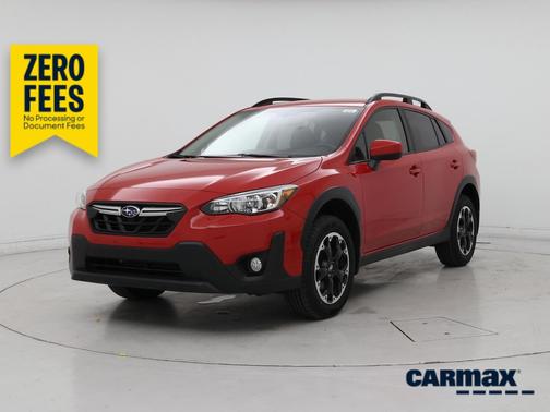 Red 2021 Subaru Crosstrek Premium