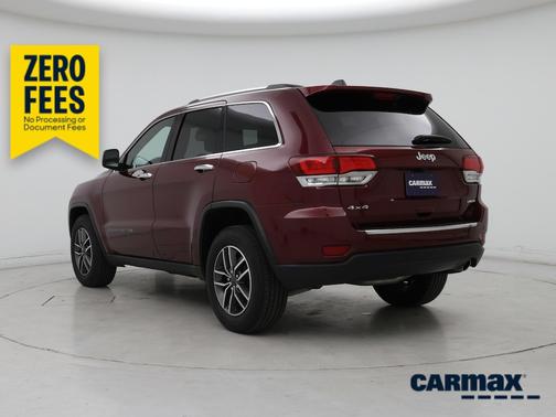 Burgundy 2020 Jeep Grand Cherokee Limited