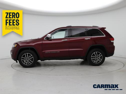Burgundy 2020 Jeep Grand Cherokee Limited
