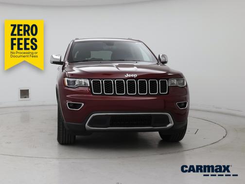 Burgundy 2020 Jeep Grand Cherokee Limited