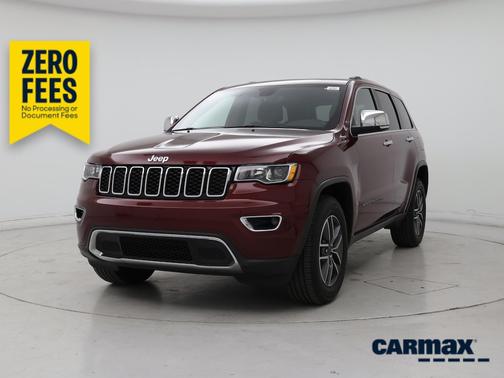 Burgundy 2020 Jeep Grand Cherokee Limited
