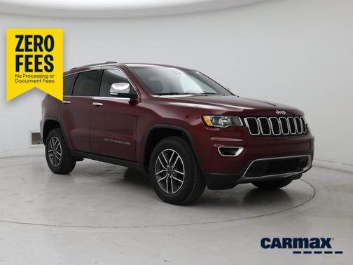 Burgundy 2020 Jeep Grand Cherokee Limited