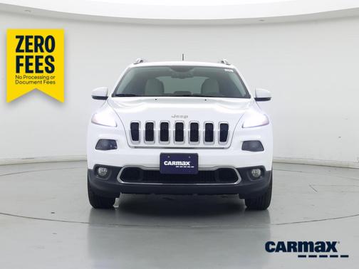 White 2016 Jeep Cherokee Limited