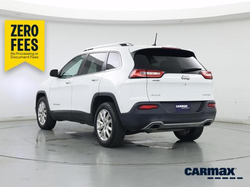 White 2016 Jeep Cherokee Limited