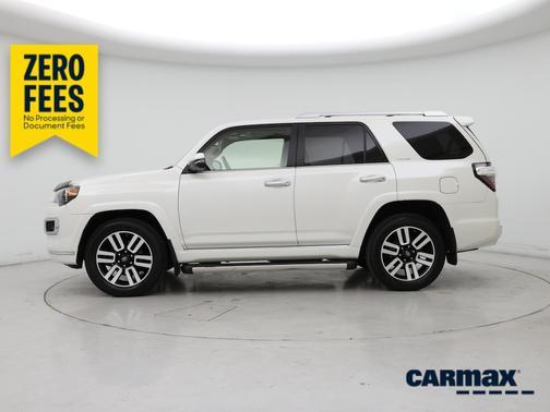White 2016 Toyota 4Runner Limited