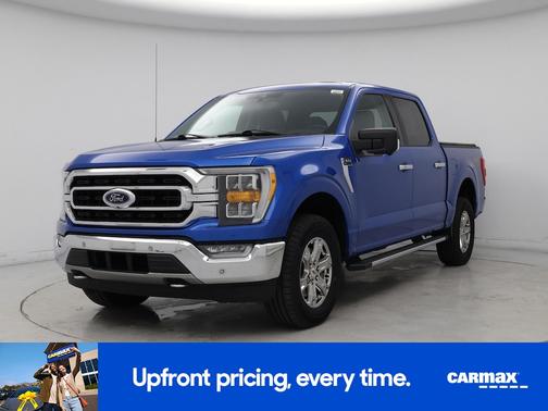 Blue 2021 Ford F-150 XLT