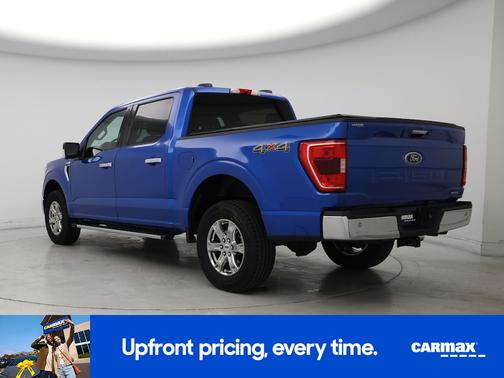 Blue 2021 Ford F-150 XLT