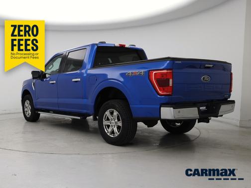 Blue 2021 Ford F-150 XLT