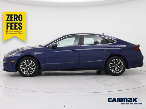 Blue 2020 Hyundai SONATA SEL