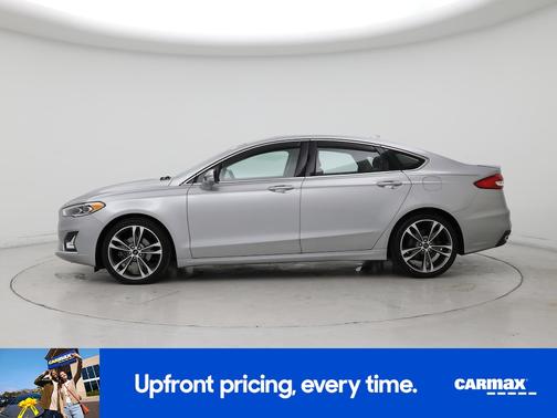 Silver 2020 Ford Fusion Titanium