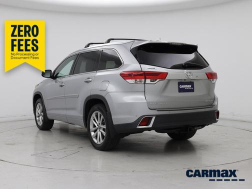 Silver 2018 Toyota Highlander Limited Platinum