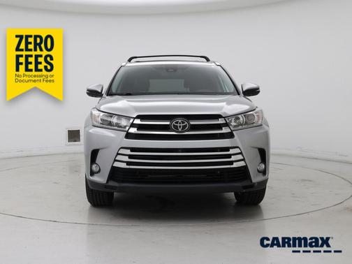 Silver 2018 Toyota Highlander Limited Platinum