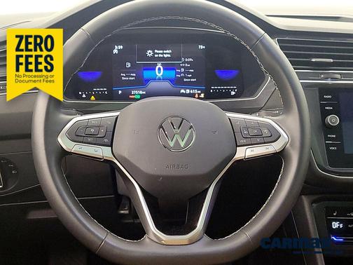 White 2023 Volkswagen Tiguan SE
