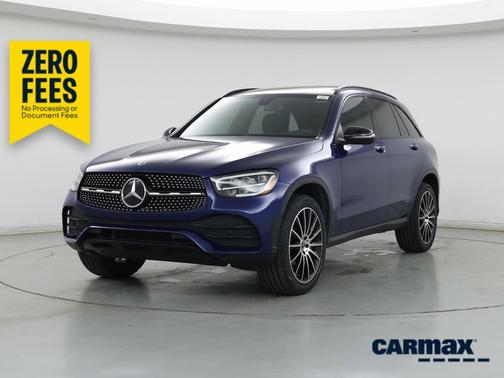 Blue 2020 Mercedes-Benz GLC 300