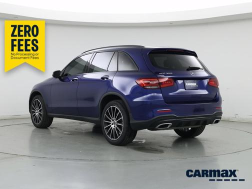 Blue 2020 Mercedes-Benz GLC 300