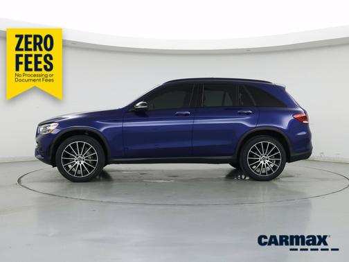 Blue 2020 Mercedes-Benz GLC 300