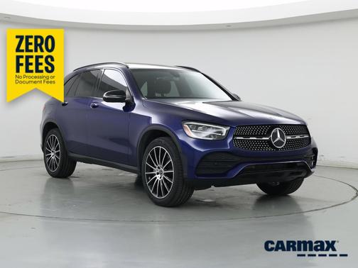 Blue 2020 Mercedes-Benz GLC 300