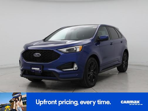Blue 2021 Ford Edge ST-Line