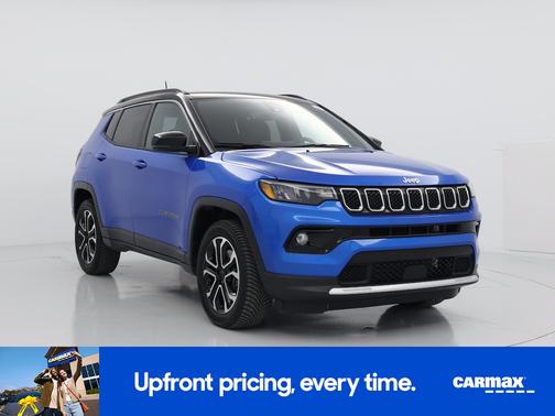 Blue 2023 Jeep Compass Limited